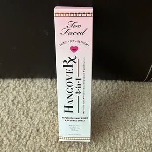Too Faced Hangover Rx 3-in1 Replenishing Primer & Setting Spray 4oz NIB